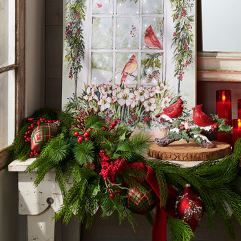 Artificial Christmas Wreaths, Garlands, and Christmas Greenery