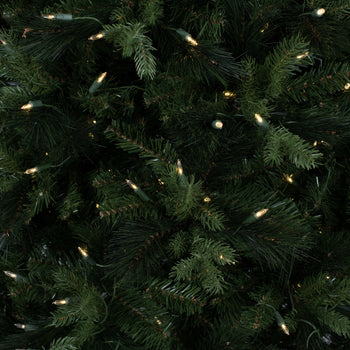 Pre-lit Warm White Christmas Trees
