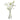 K&K Interiors 18.5" Real Touch White Lily Flower Arrangement in Faux Water Glass Vase for Easter