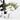 K&K Interiors 11" White Poinsettia Flower Christmas Glass Floral Arrangement with Faux Water