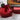 Marbled Shiny Red Ornament