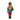 RAZ Imports 8.25" Traditional Nutcracker with Tree Glass Christmas Ornament