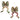 RAZ Imports 5.5" Glittered Traditional Christmas Bows Christmas Ornaments - Set of 2