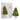 RAZ Imports 5.75" Vintage Christmas Tree Green Ceramic Christmas Night Light
