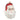 RAZ Imports 6.5" Plaid Santa Head with Glasses Glass Christmas Ornament