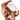 Plaid Santa with Coat Ornament