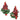 RAZ Imports 5.75" Cutesy Red Cardinals with Bow Glass Christmas Ornaments - Set of 2