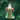 Christopher Radko The Emerald Giftbearer Santa Collectible Christmas Ornament