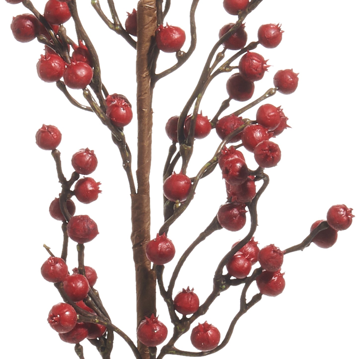 RAZ Imports 24" Red Berry Christmas Tree Spray Decorative Pick - Set of 12