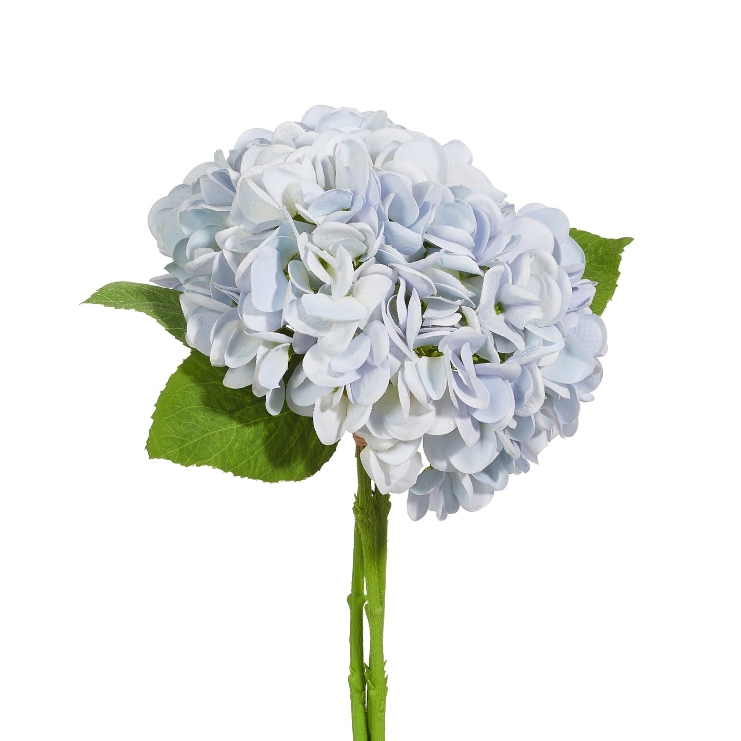 RAZ Imports 13" Real Touch Light Blue Hydrangea Flower, 3 Stem Bundle