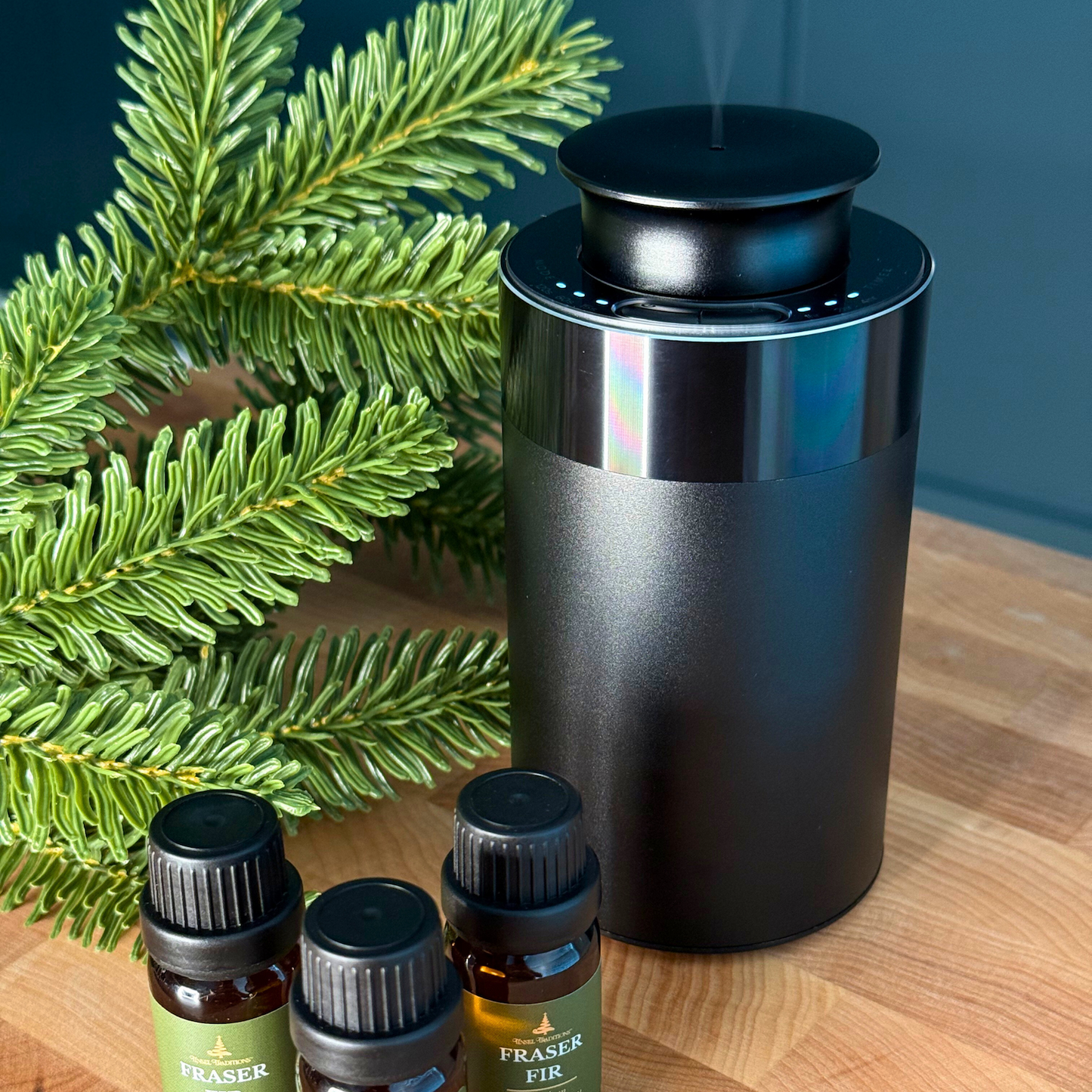 Traditions of Scent Fraser Fir Premium Fragrance Diffuser Oil Refills by Tinsel Traditions - Set of 3