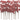 RAZ Imports 21" Matte Red Berry Pod Decorative Christmas Tree Spray - Set of 12