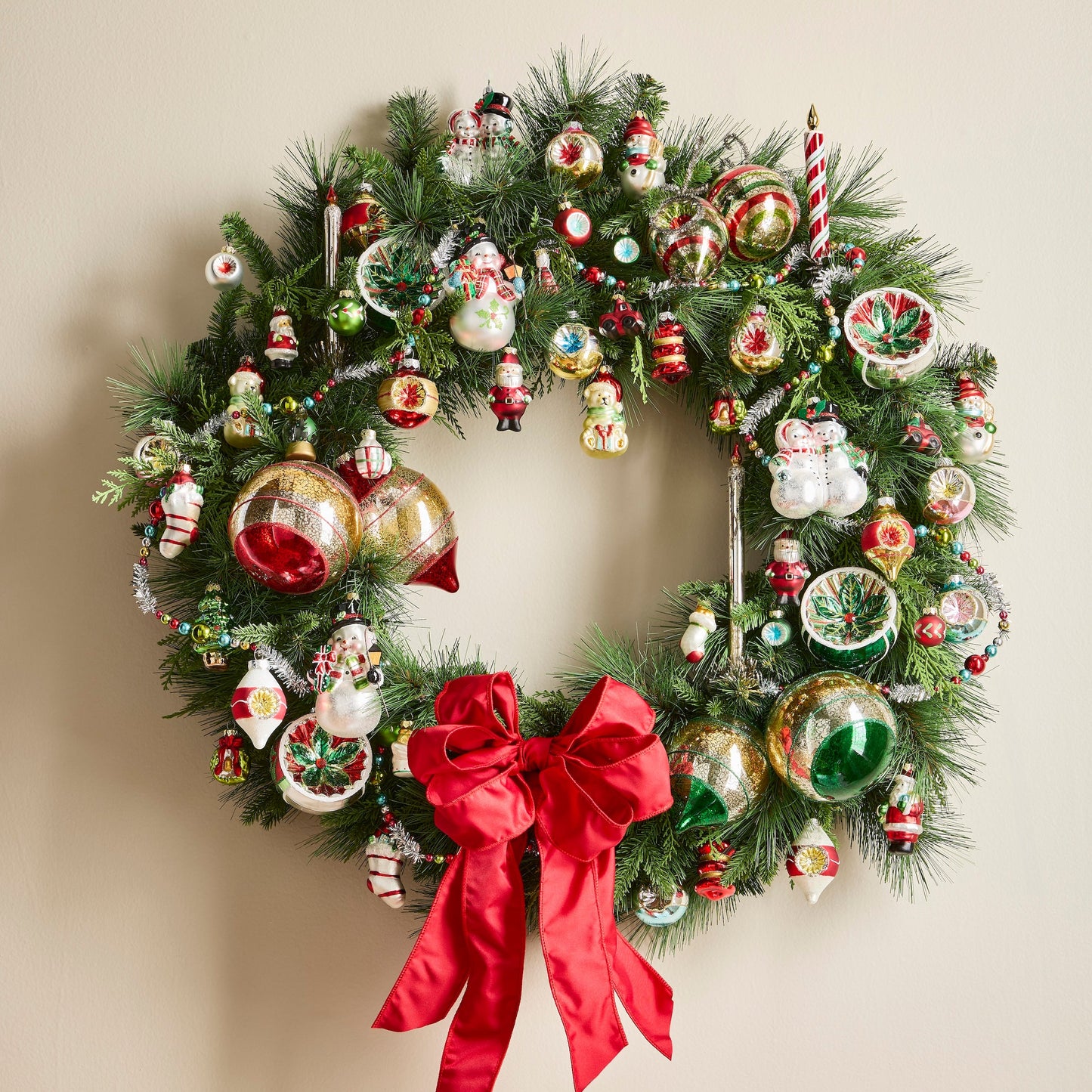 RAZ Imports 6.5" Retro Candy Cane Striped Clip-On Candle Christmas Ornaments - Set of 4