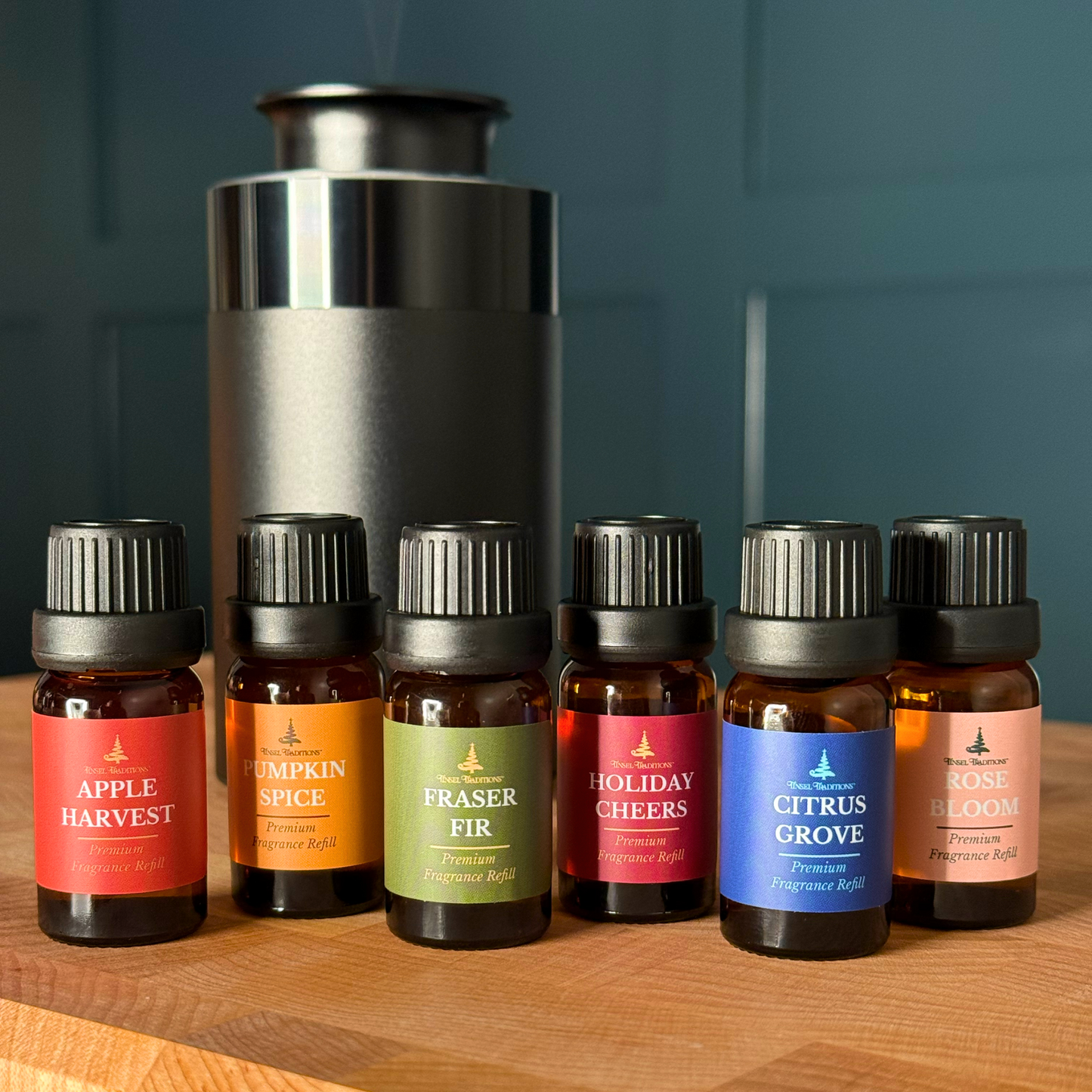 Traditions of Scent Premium Fragrance Oil Scent Diffuser by Tinsel Traditions