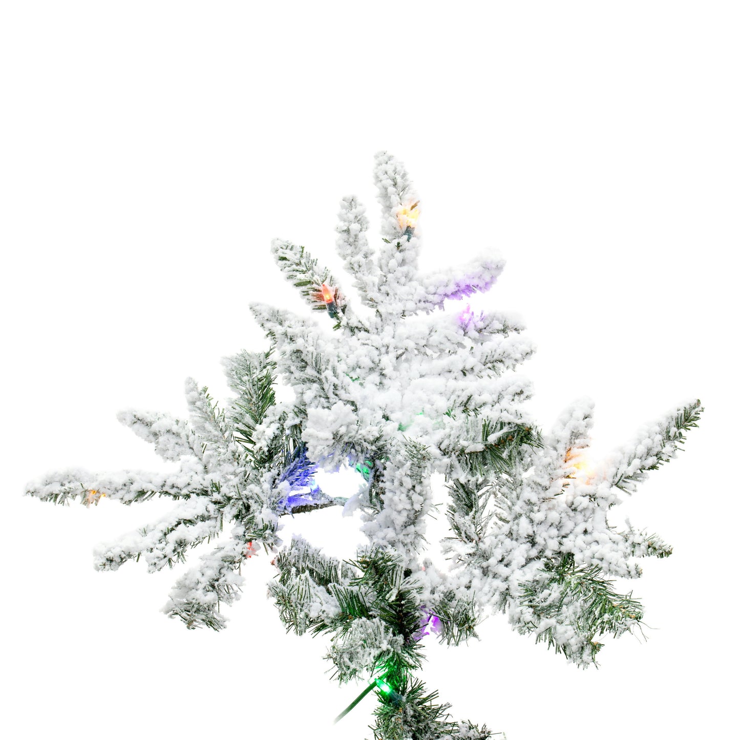 Flocked Utica Fir Artificial Christmas Trees