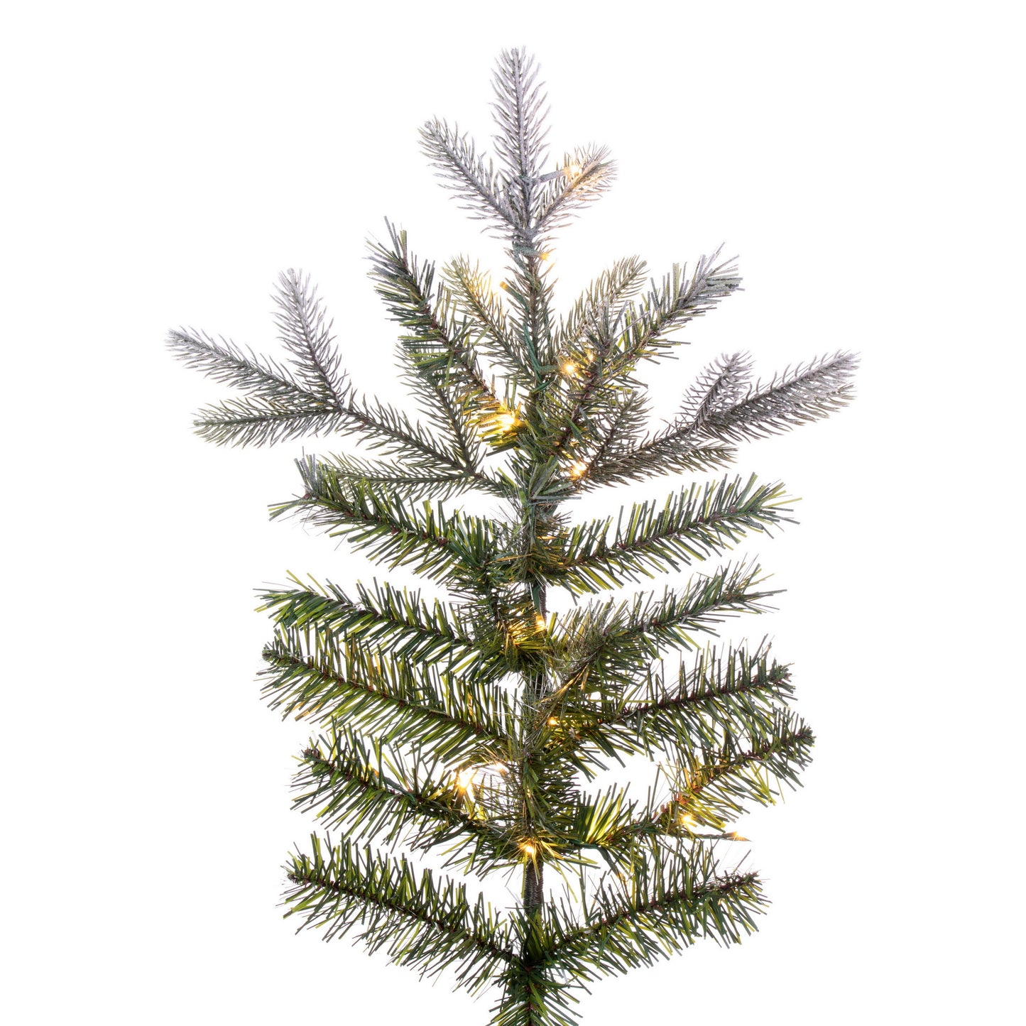 Frosted Douglas Fir Slim Artificial Christmas Trees