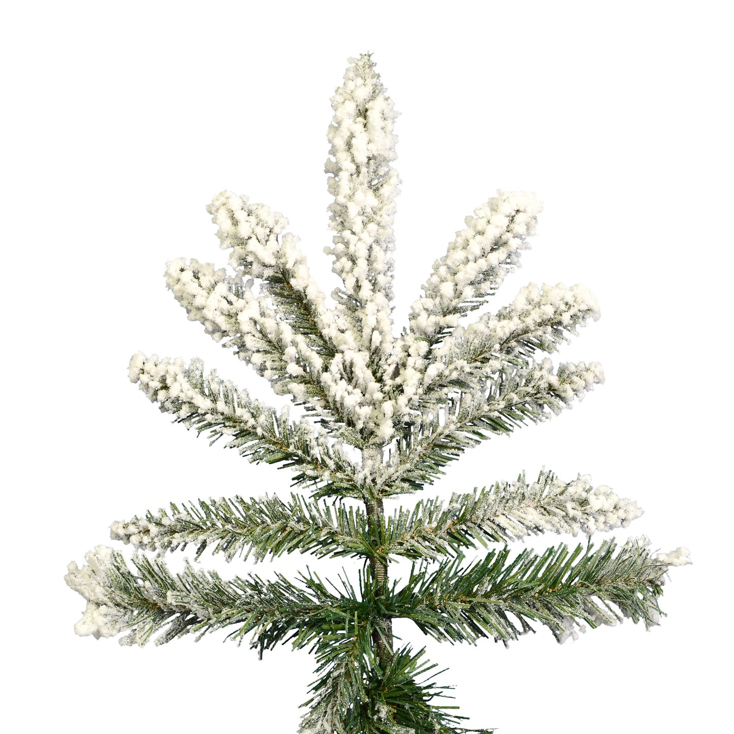 Flocked Utica Fir Artificial Christmas Trees