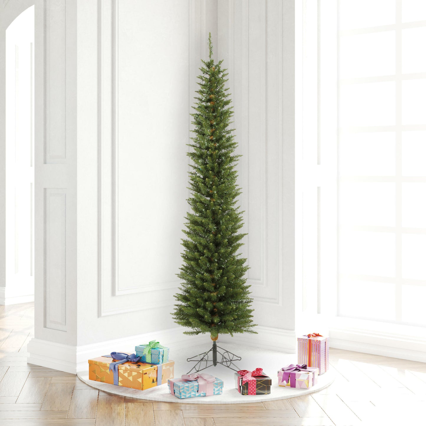 Durham Pole Pine Pencil Artificial Christmas Trees