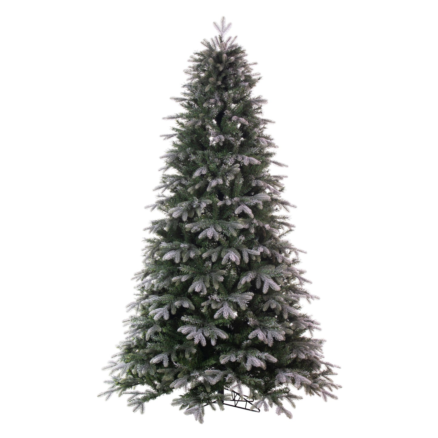 Frosted Douglas Fir Slim Artificial Christmas Trees