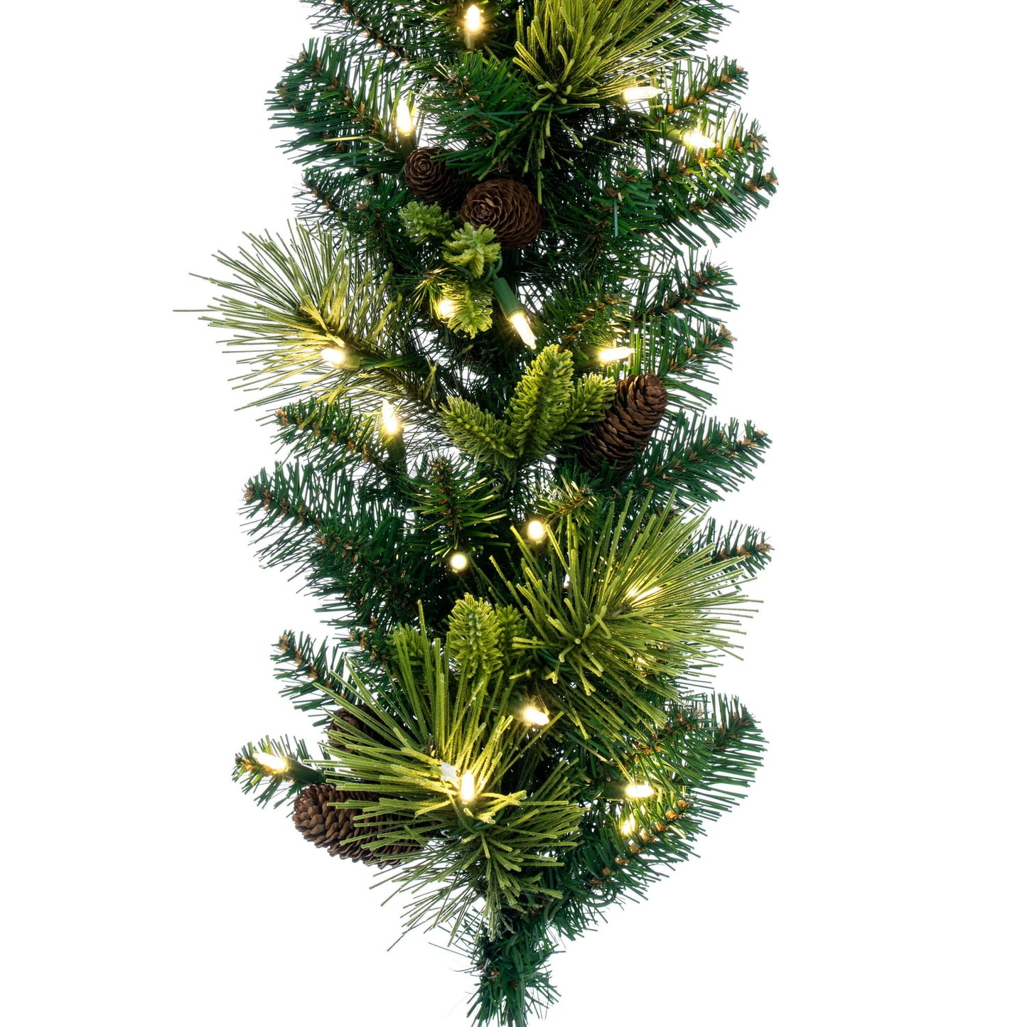 Emerald Mixed Fir 9' Artificial Christmas Garlands