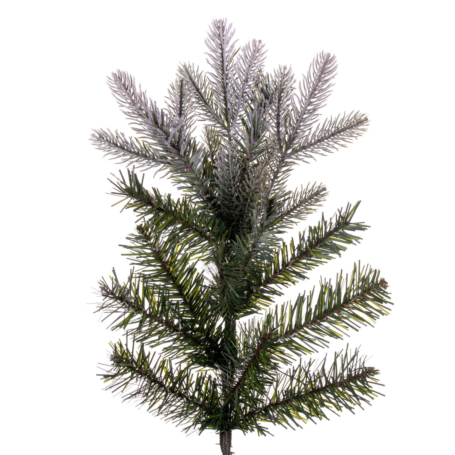 Frosted Douglas Fir Slim Artificial Christmas Trees
