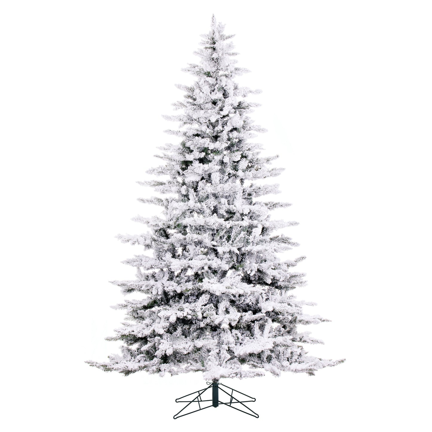 Flocked Utica Fir Artificial Christmas Trees