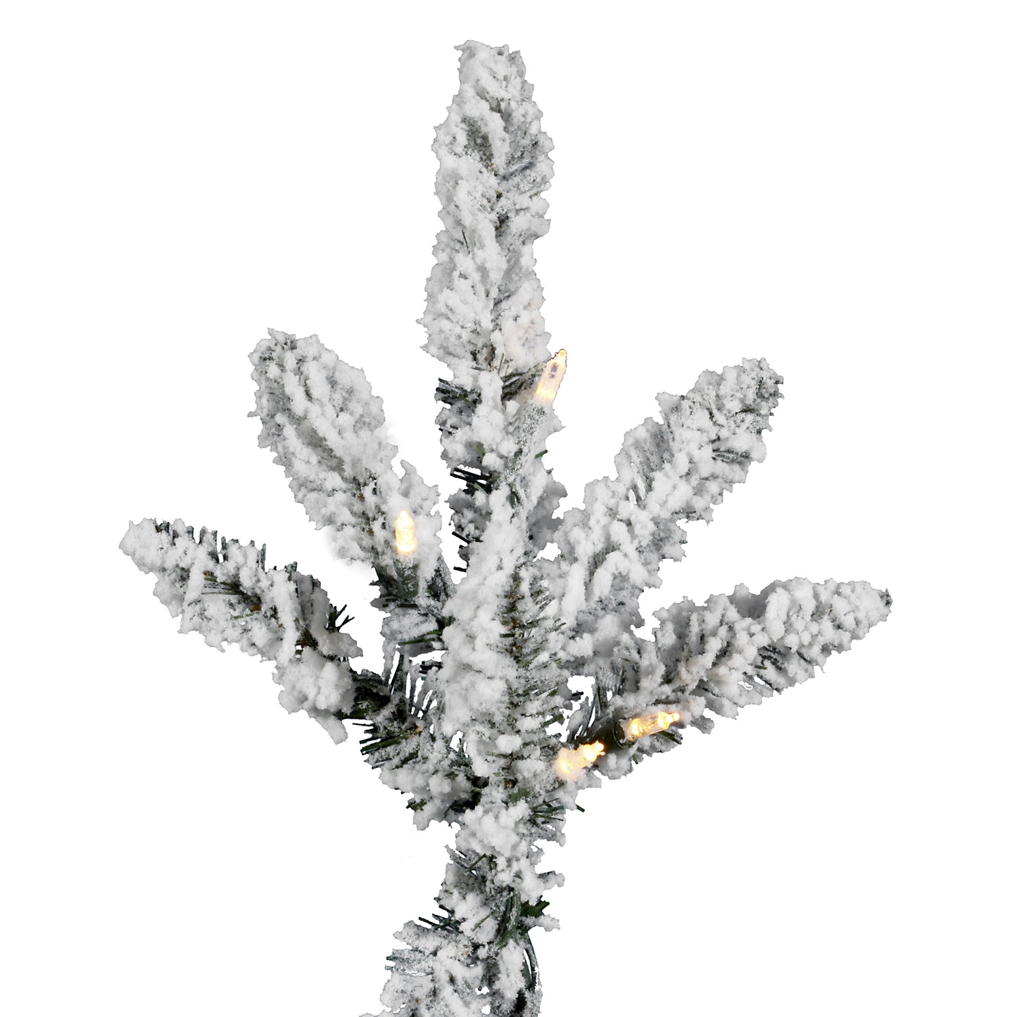Flocked Utica Fir Artificial Christmas Trees