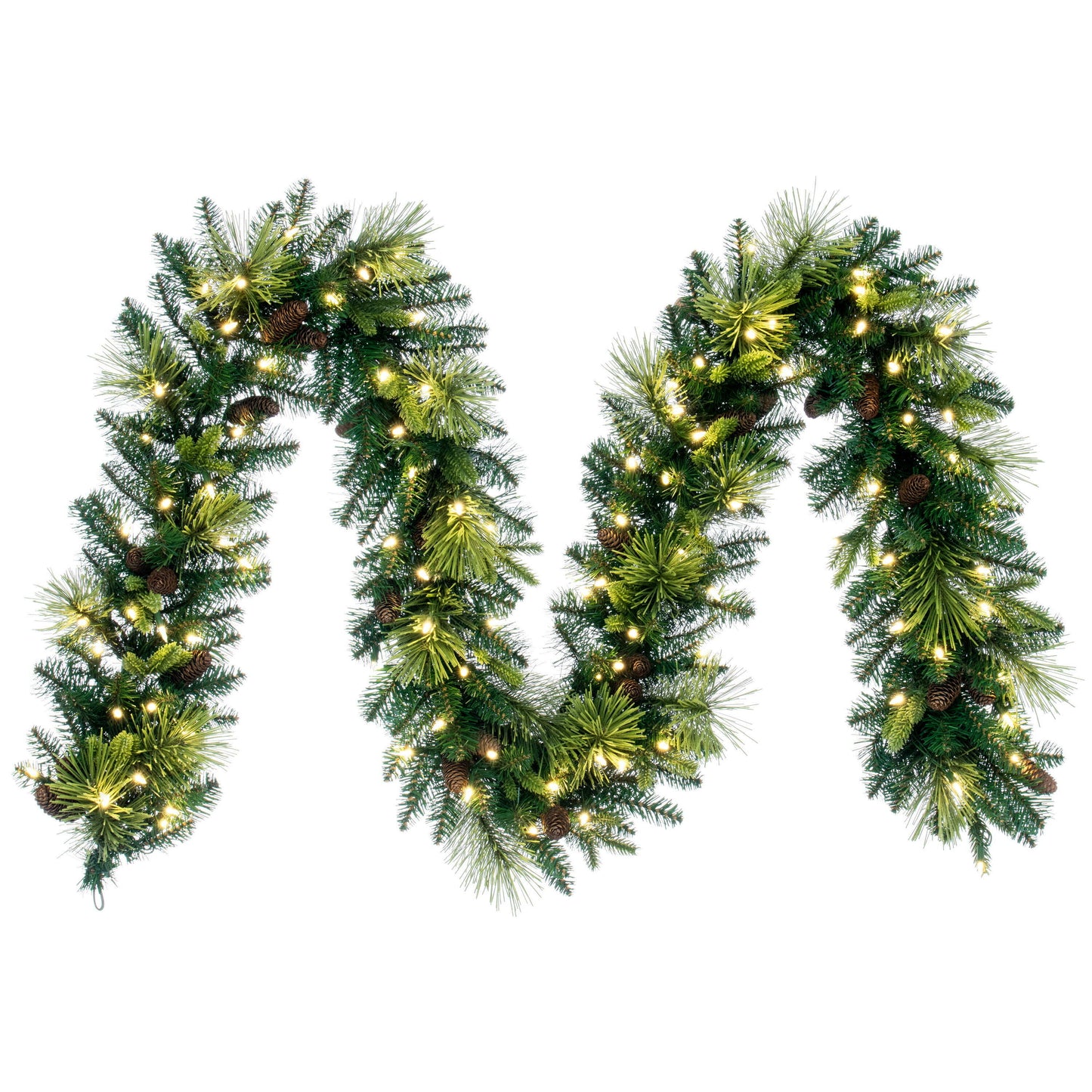 Emerald Mixed Fir 9' Artificial Christmas Garlands