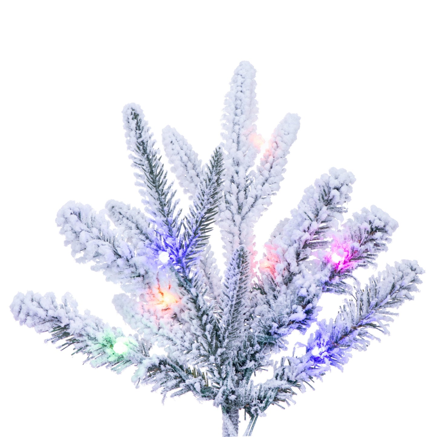 Frosted Tacoma Fraser Fir Pencil Artificial Christmas Trees