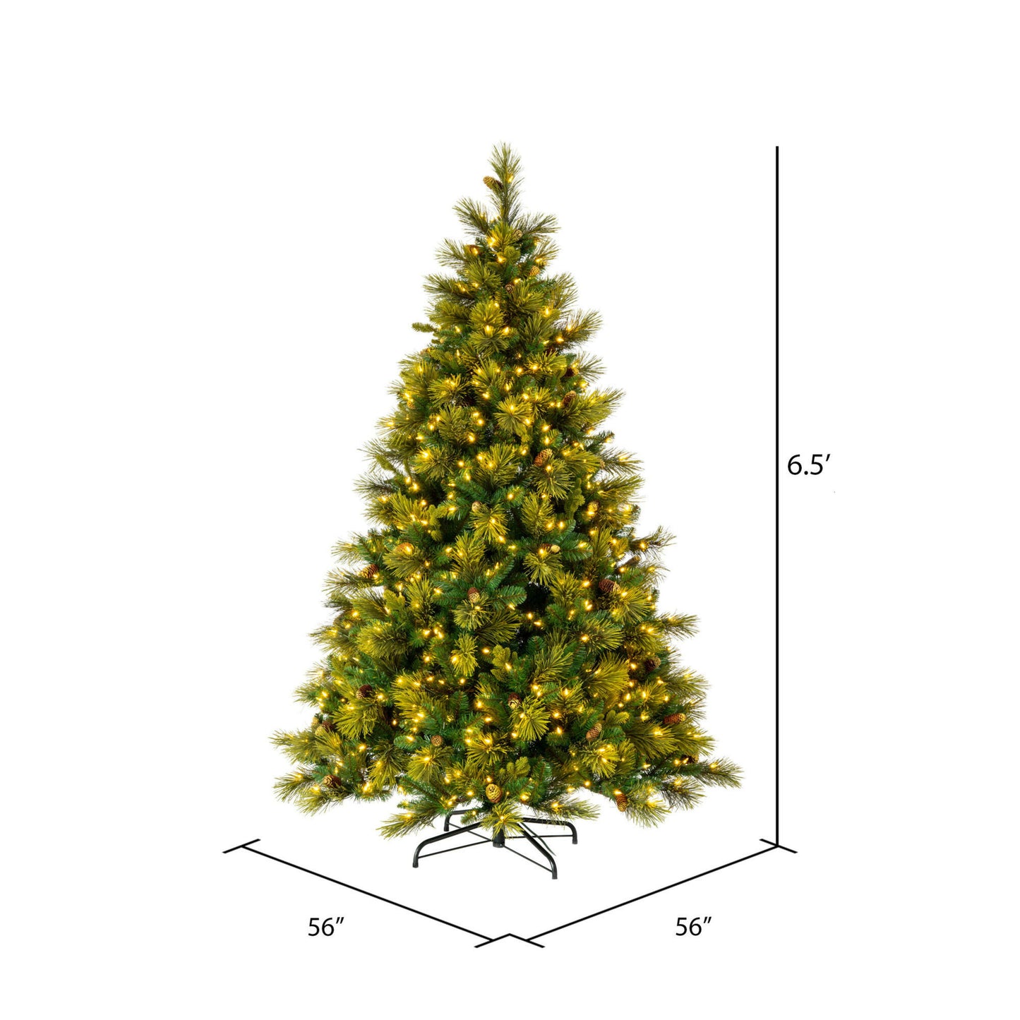 Emerald Mixed Fir Artificial Christmas Trees