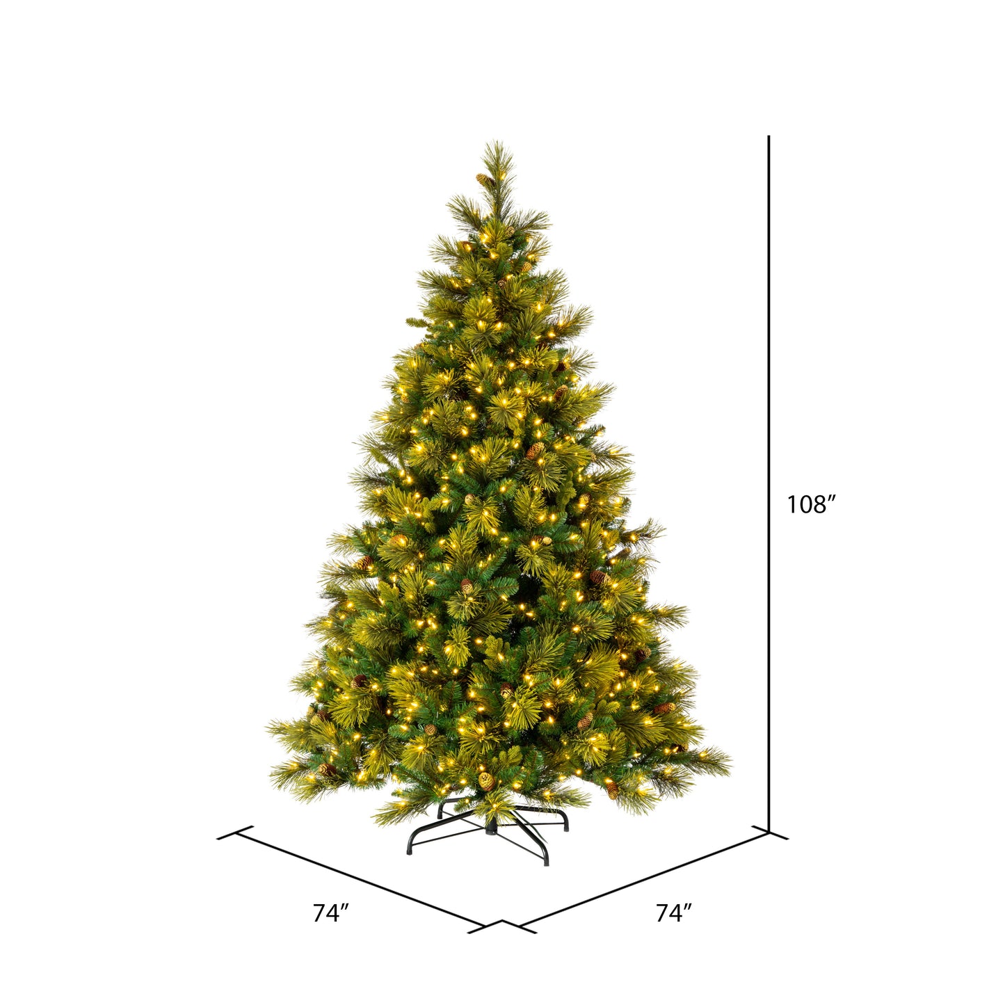 Emerald Mixed Fir Artificial Christmas Trees