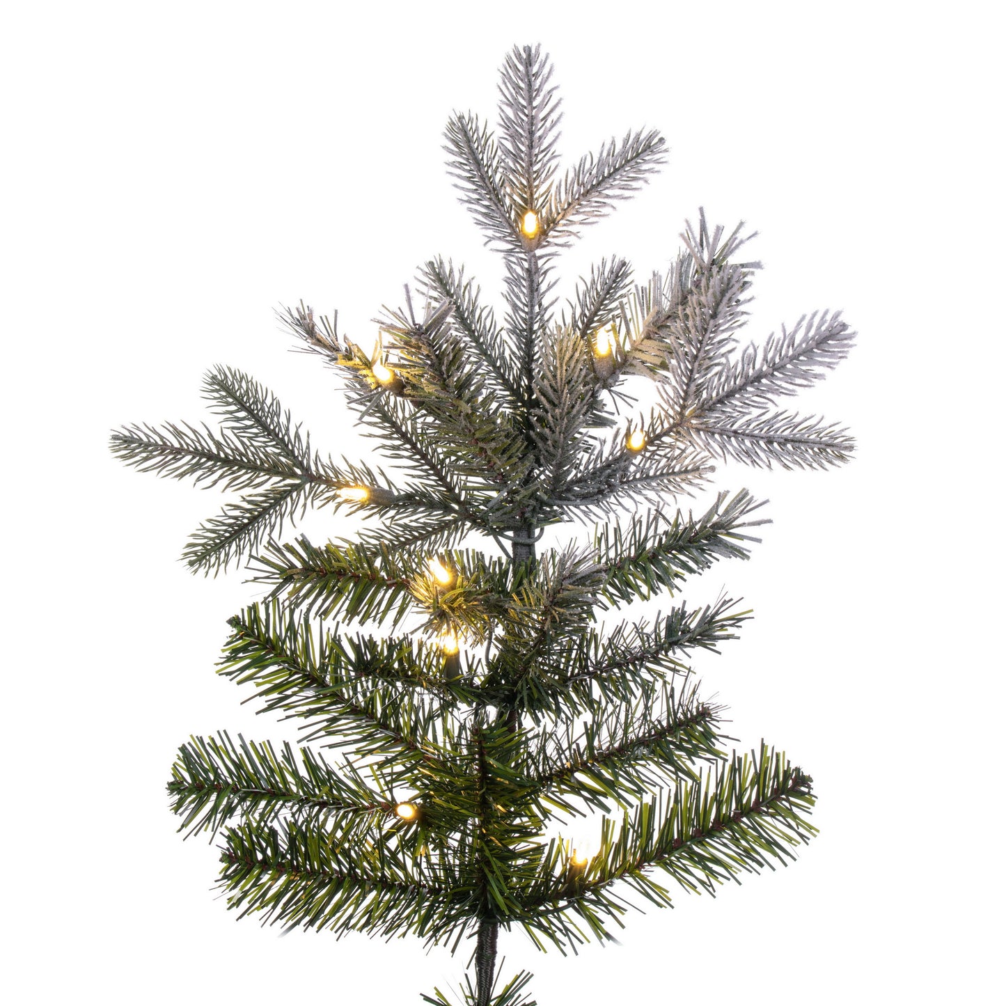 Frosted Douglas Fir Slim Artificial Christmas Trees
