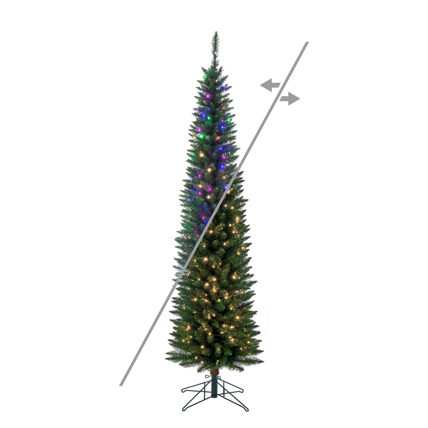 Durham Pole Pine Pencil Artificial Christmas Trees