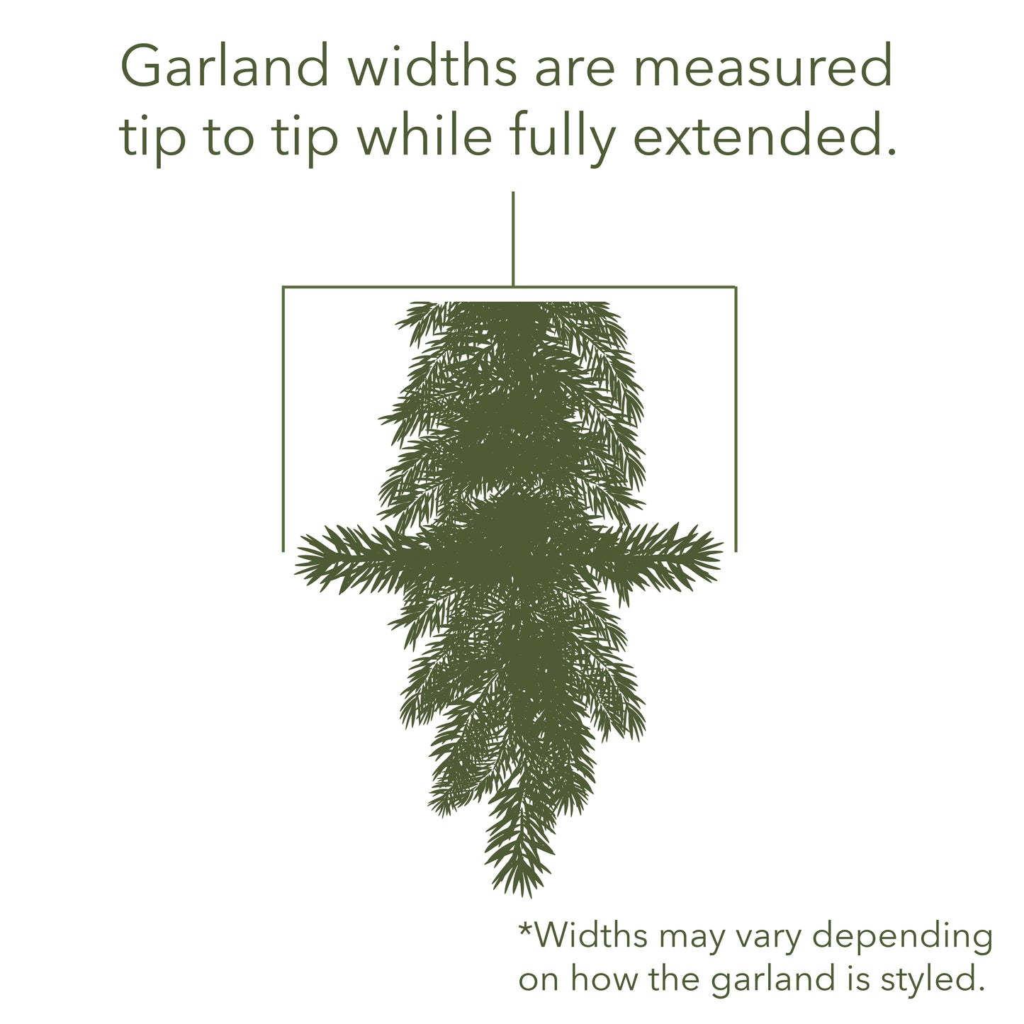 Camdon Fir Artificial Christmas Garlands