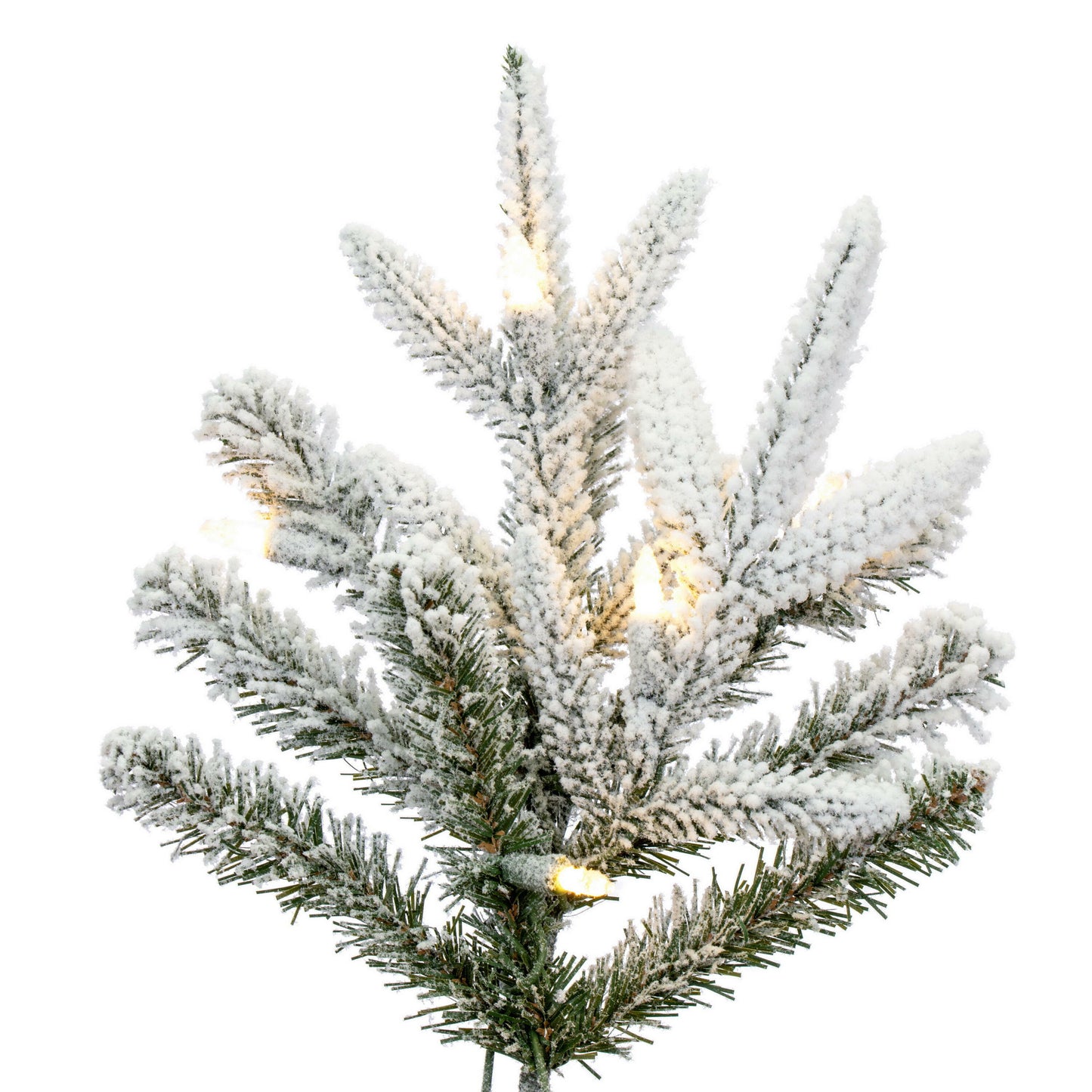 Frosted Tacoma Fraser Fir Pencil Artificial Christmas Trees