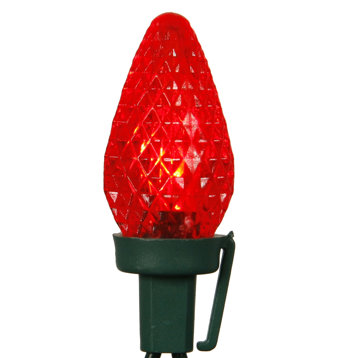 Vickerman 25 Count Commercial-Grade C7 LED Light Strand on Green Wire
