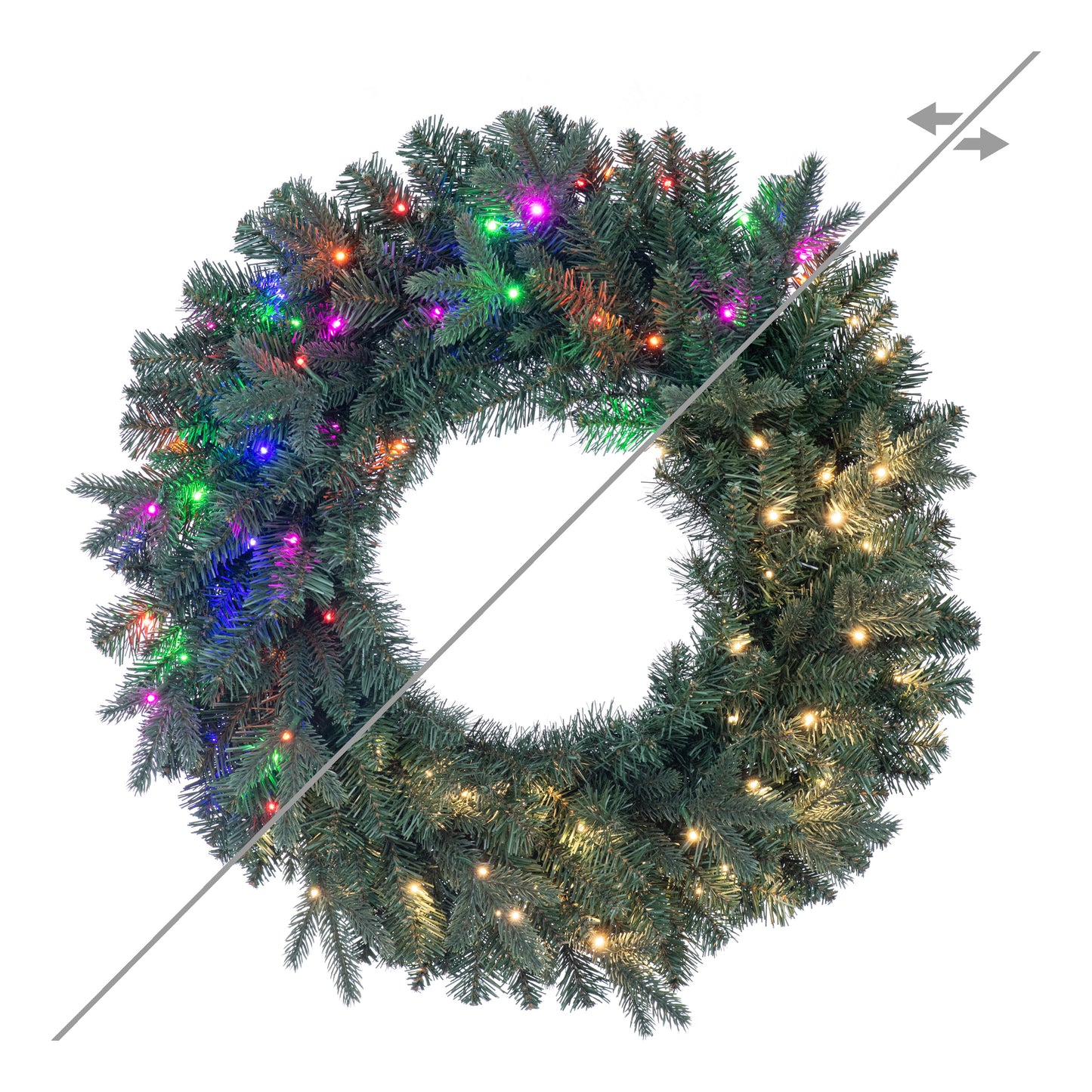 Colorado Blue Fir Artificial Christmas Wreaths