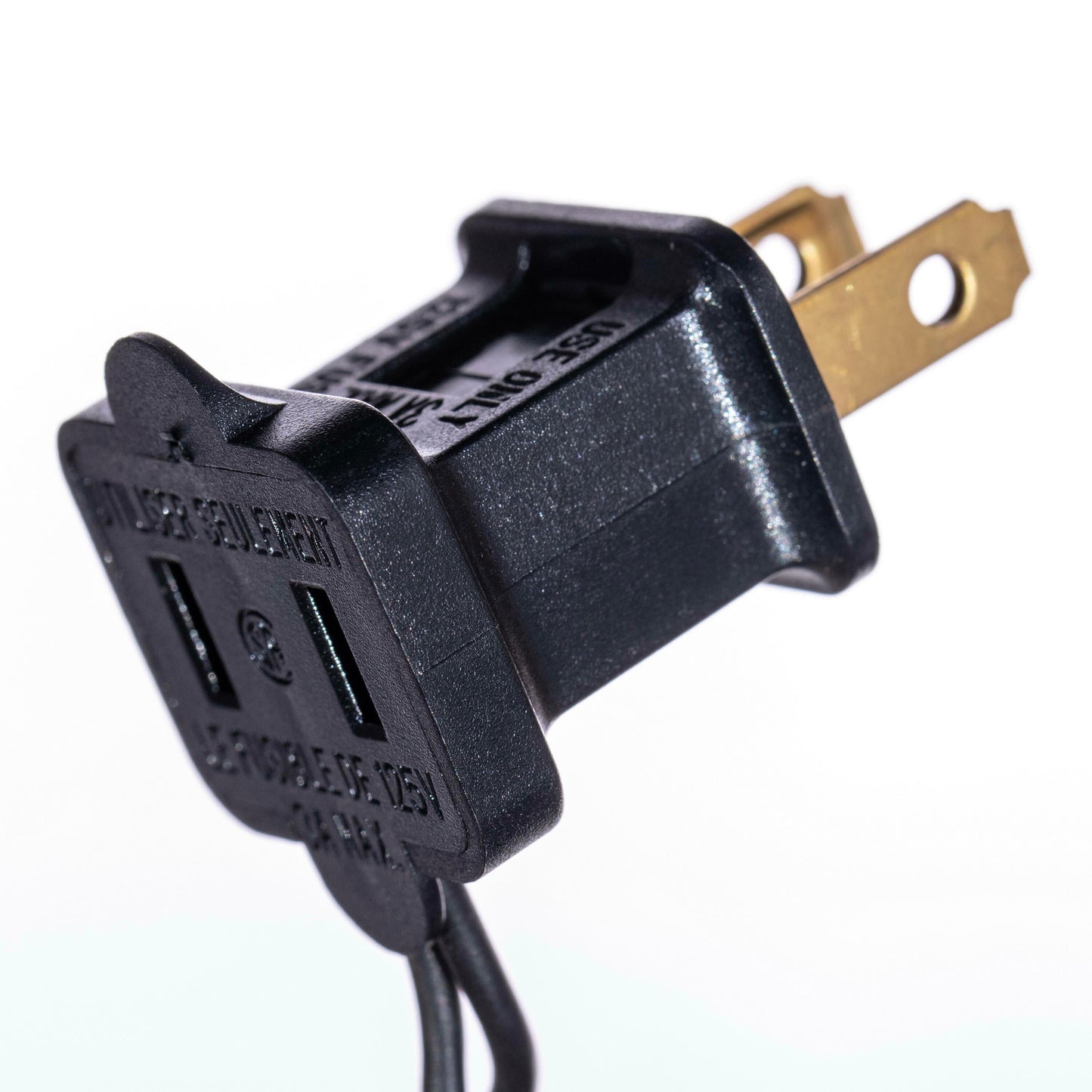 Indoor/Outdoor 100-Count LED Wide Angle Christmas String Lights, Warm White, Black Wire, 34', by Vickerman