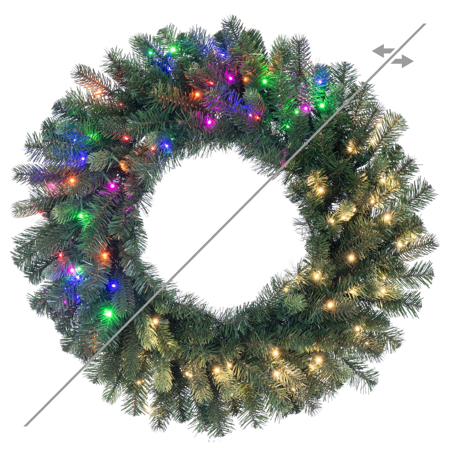 Vermont Spruce Artificial Christmas Wreaths