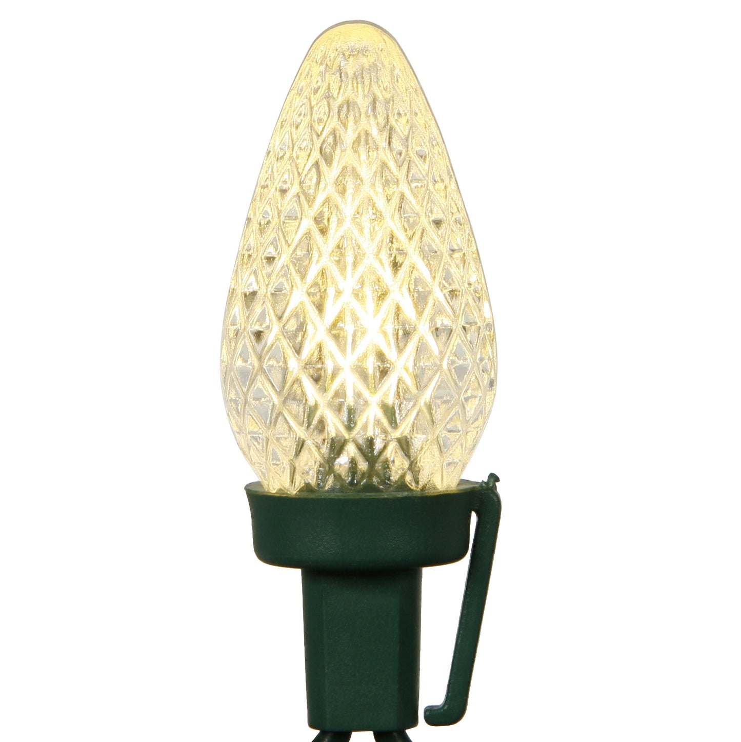 Vickerman 25 Count Commercial-Grade C7 LED Light Strand on Green Wire