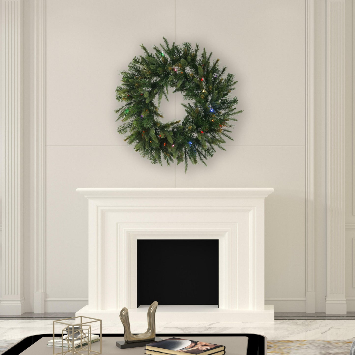 Cashmere Pine Artificial Christmas Wreaths