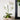 RAZ Imports 23.75" Real Touch White Orchid Flower with Moss Ball