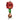 RAZ Imports by Eric Cortina 6" Red Amaryllis Christmas Flower Glass Collectible Christmas Ornament