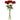 K&K Interiors 17" Real Touch Full Bloom Rose Flowers for Valentine's Day - 6 Stem Bundles