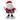 Old World Christmas 3.5" Santa Claus from Rudolph Christmas Crystal Figurine