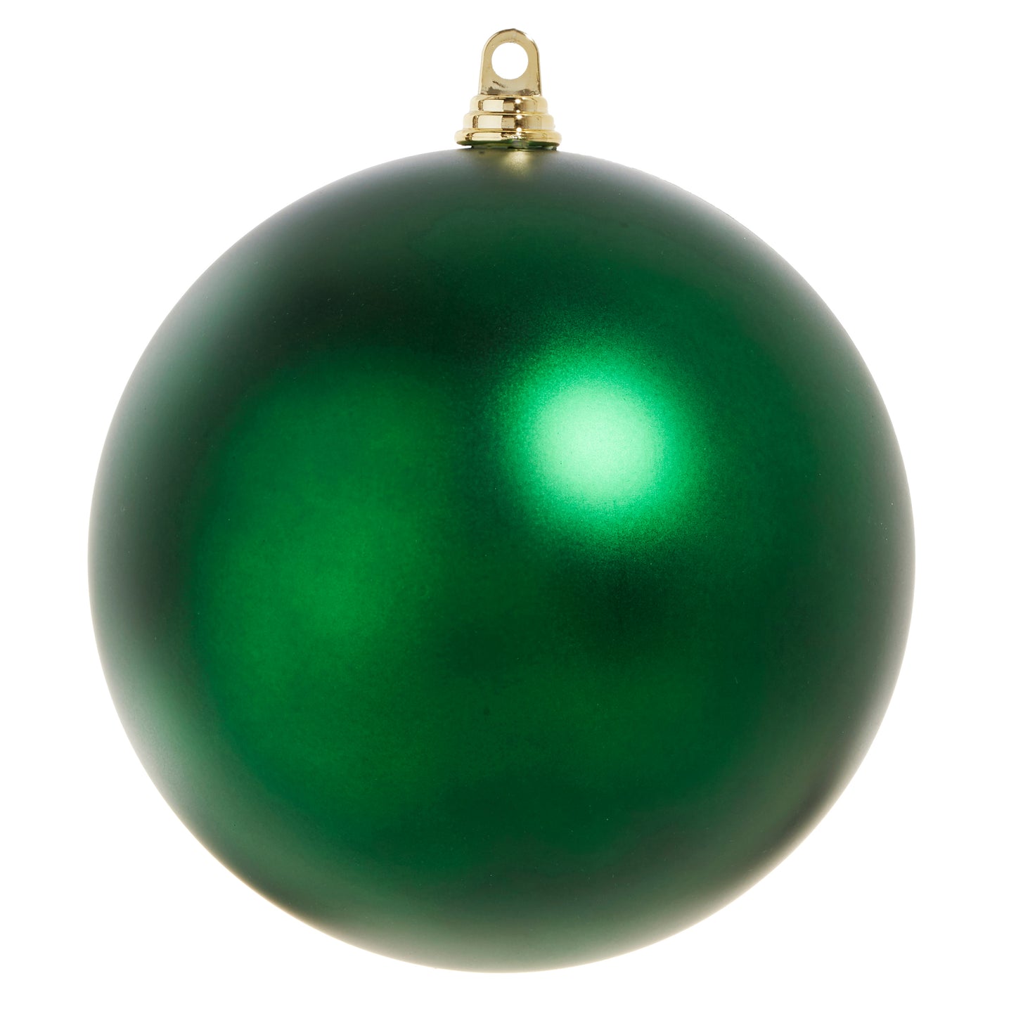 RAZ Imports 10" Matte Green Large Ball Shatterproof Christmas Ornament