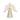 RAZ Imports 10.25" Capiz Pearl Angel Christmas Tree Topper