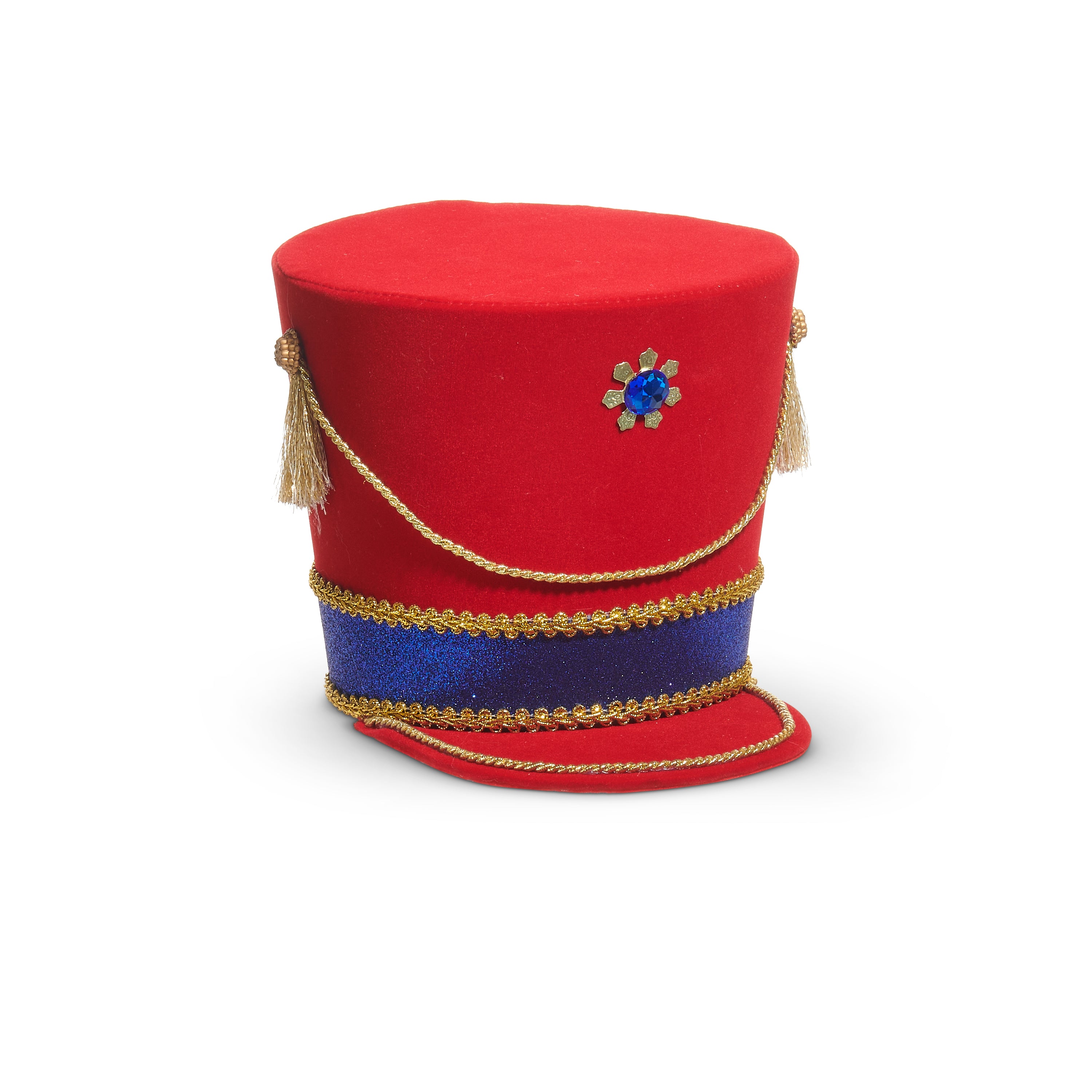 RAZ Imports 8.25" Nutcracker Hat Christmas Tree Topper