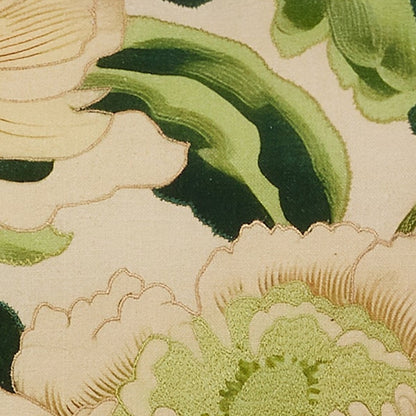RAZ Imports Tranquil Green Garden with Flowers Decorative Summer Throw Pillows, 18"L X 18"H - Set of 2