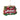 RAZ Imports 5.5" Merry Christmas Sign with Mistletoe Glass Christmas Ornament